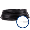 Cablu electric FY (H07V-U) 4 mmp, izolatie PVC, negru