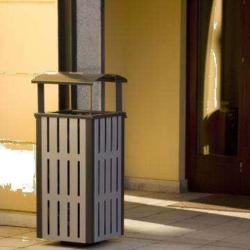 Cos gunoi stradal Citadin cu capac