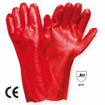 Manusi Protectie Vinyl Red